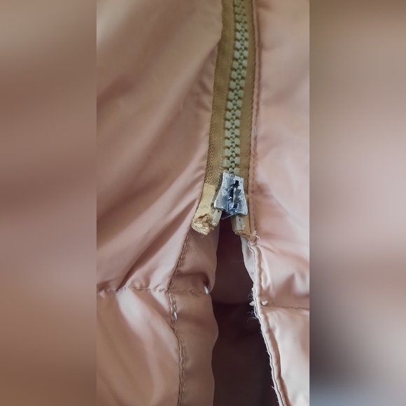 Warmangel Goose Down Puffer Jacket Coat, Duster, Dusty Mauve Color, Size Medium - Picture 15 of 16